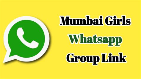 mumbai girls whatsapp group link|girl whatsapp group join link.